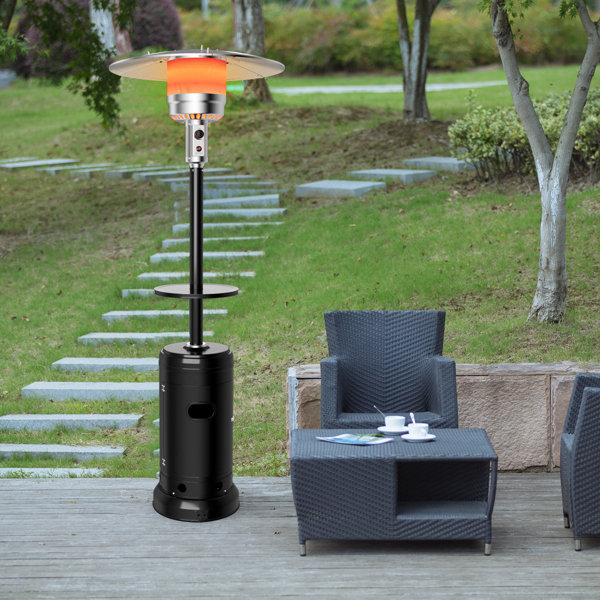 Topbuy 48000 BTU Propane Standing Patio Heater & Reviews Wayfair